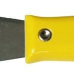 Hyde H-1-F Flexible Putty Knife, 1-3/16 in W Blade, HCS Blade, Plastic Handle