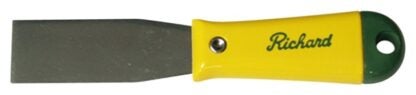 Hyde H-1-F Flexible Putty Knife, 1-3/16 in W Blade, HCS Blade, Plastic Handle