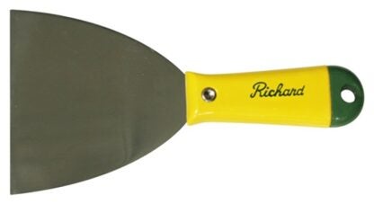 Richard H-4-F Putty Knife, Carbon Steel Blade, Polypropylene Handle