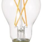 Sylvania 49826 Natural LED Bulb, General Purpose, A19 Lamp, 40 W Equivalent, E26 Lamp Base, Dimmable, Clear