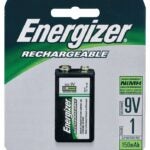 Energizer NH22NBP Rechargeable Battery, 1.2 V Battery, 175 mAh, Nickel-Metal Hydride, Green/Silver