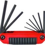 Eklind 25911 Hex Key Set, 9-Piece, Steel, Black