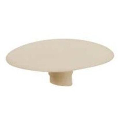 Richelieu BP750030 Screw Cap Cover, For: #8 Screw with #2 Square Drive, Plastic, White