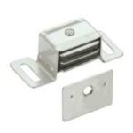 Richelieu BP30010 Magnetic Catch, Metal, Aluminum