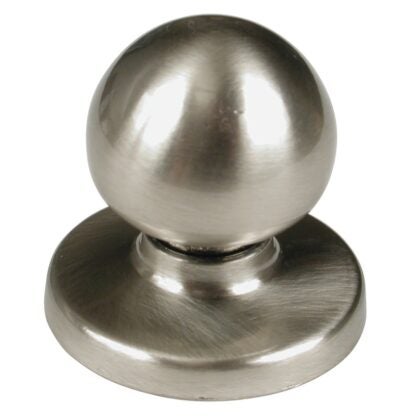 Richelieu BP3922195 Cabinet Knob, 1-11/16 in Projection, Metal, Brushed Nickel