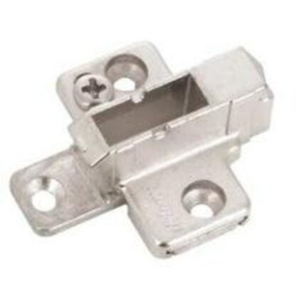 Richelieu UC175H710180 Mounting Plate, Zinc, Nickel, 1/PK