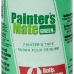 Painter's Mate 684275 Painter's Tape, 60 yd L, 1.41 in W, Green, 4/PK