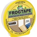 FrogTape 240483 Masking Tape, 60 yd L, 1.41 in W, Yellow