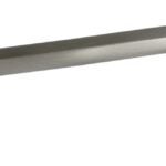 Richelieu BP816096195 Cabinet Pull, 4-7/16 in L Handle, 11/32 in H Handle, 1-1/32 in Projection, Metal, Brushed Nickel