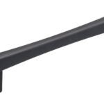 Richelieu BP7227128900 Cabinet Pull, 6-5/8 in L Handle, 1/2 in H Handle, 1-1/4 in Projection, Metal, Matte