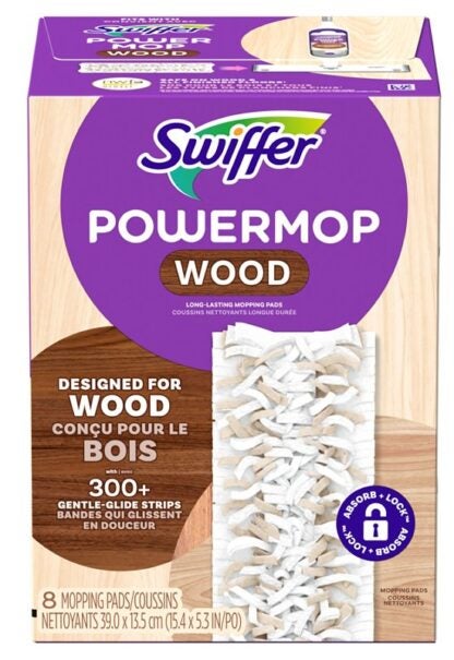 PAD MOP POWER F/WOOD FLOOR RFL Sells in Quantity of 4