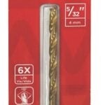 Task T90532 Drill Bit, 5/32 in Dia, 1/PK