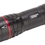 PowerZone 12093 Tactical Flashlight, AAA Battery, LED Lamp, 500 Lumens, 140 m Beam Distance, 2.5 hrs Run Time