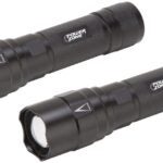 PowerZone 12156 Tactical Flashlight, AA Battery, LED Lamp, 1000 Lumens, 150 m Beam Distance, 6 hrs Run Time, Black