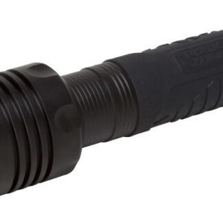 PowerZone 12169 Tactical Flashlight, AA Battery, LED Lamp, 3500 Lumens, 200 m Beam Distance, 5 hrs Run Time, Black