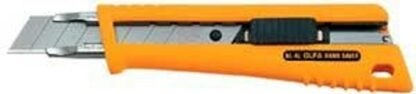 Olfa 9036 Utility Knife, 18 mm W Blade, Stainless steel Blade, Anti-Slip Handle