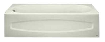 American Standard Colony Series 0184000.020 Bathing Pool, 60 in L, 30 in W, 16-1/4 in H, Recess Installation, White