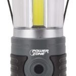 PowerZone 63992 Portable Lantern, D Battery, D Battery, LED Lamp, 1250 Lumens, 25 m Beam Distance, 40 hrs Run Time