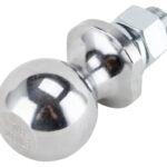 Vulcan TD-01 Hitch Ball, 1-7/8 in Dia Ball, 3/4 in Dia Shank, 2,000 lb Gross Towing