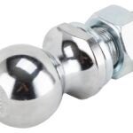 Vulcan TD-06 Hitch Ball, 1-7/8 in Dia Ball, 1 in Dia Shank, 2,000 lb Gross Towing