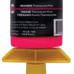 Stringliner 25462 Line Reel, 500 ft L Line, Fluorescent Pink Line