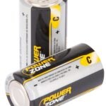 PowerZone LR14-2P-DB Battery, 1.5 V Battery, C Battery, Zinc, Manganese Dioxide, and Potassium Hydroxide Sells in Quantity of 12