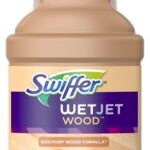 Swiffer WetJet 77133 Wood Floor Cleaner Solution Refill, 1.25 L Bottle, Liquid, Fresh, Clear