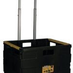 Olympia Tools PACK-N-ROLL Series 85-010 Tool Carrier, 80 lb, 18-1/2 in OAW, 18-1/2 in OAH, 3-1/4 in OAD, Plastic, Black