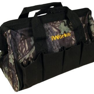 Olympia Tools 72-311 Tool Bag, 7.87 in W, 1.18 in D, 12.99 in H, 10-Pocket, Black