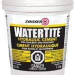 Zinsser 266296 Hydraulic Cement, Particulate Solid, Solvent-Like, Gray, 2.5 lb