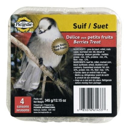 Mon Copain My Buddy 61433 Suet Treat, Cake, Berries Flavor, 345 g Sells in Quantity of 12