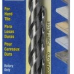 ARTU 01445 Drill Bit, 3/8 in Dia, 5-5/16 in OAL, Flat Flute, 2-Flute, 3/8 in Dia Shank, Straight Shank