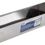 Vulcan C052253L Drywall Mud Pan, 120 cu-in Capacity, 14-1/4 in L Bottom, 2-3/4 in W Bottom, Stainless Steel