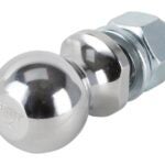 Vulcan HBB10 Hitch Ball, 2 in Dia Ball, 1 in Dia Shank, 6,000 lb Gross Towing Sells in Quantity of 6