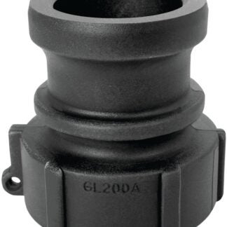 Green Leaf GLP150A Cam Lever Coupling, 1-1/2 in, Male x FNPT, Polypropylene