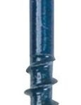 Kreg Blue-Kote SML-C250B-50 Pocket-Hole Screw, #8 Thread, Coarse Thread, Maxi-Loc Head, Square Drive, Carbon Steel, 50/PK