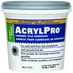 Custom AcrylPro CARL4000QT Professional Tile Adhesive, White, 0.946 L Pail Sells in Quantity of 6