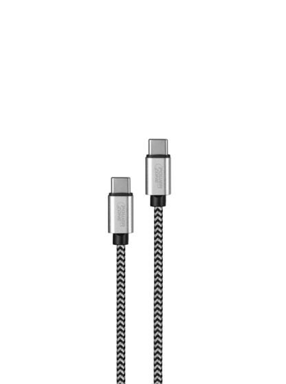 PowerZone KL-029X-2M-TYEP C Charging Cable, Type C, Type C, 6 ft L