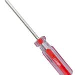 Vulcan SQ24 Screwdriver, S2 Drive, Square Drive, 7-1/2 in OAL, 4 in L Shank, Plastic Handle