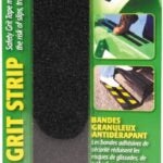 Incom RE624BL Safety Grit Tape, 12 in L, 2 in W, Black