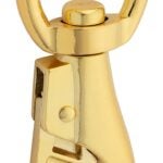 National Hardware N890-012 Boat Snap with Swivel Round Eye, 7/8 x 3-7/8 in, 220 lb Working Load, Zinc, Bronze