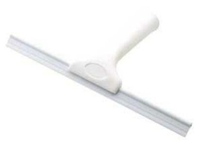 Mallory 83300 Shower Wipe Squeegee, White