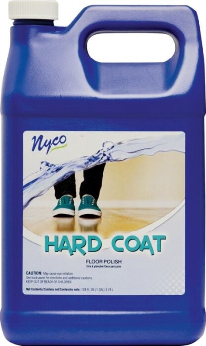 nyco NL90401-900104 Floor Polish, 128 oz, Liquid, Acrylic Polymer, White Sells in Quantity of 4