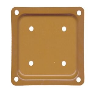 Pylex Fixplak 10820 Post Connector Plate, Steel, Cedar, Powdered, For: 4 x 4 in Square Post