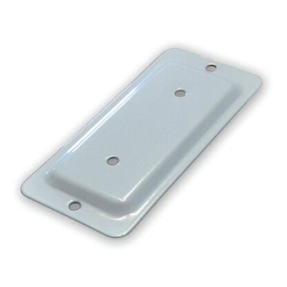 Pylex Fixplak 24 Series 10965 Connector Plate, Steel, White, Powder-Coated