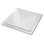 Pylex Fixplak 11020 Post Connector Plate, White, Powdered, For: 6 x 6 in Post