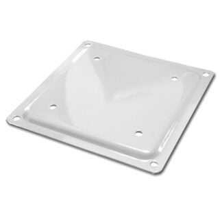 Pylex Fixplak 11020 Post Connector Plate, White, Powdered, For: 6 x 6 in Post