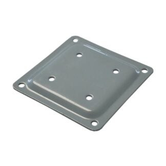 Pylex Fixplak 44 Series 10800 Base Plate, Steel, Khaki, Powder-Coated