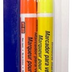 Hy-Ko 40616 Window Marker, Yellow/Orange Reflector Sells in Quantity of 3