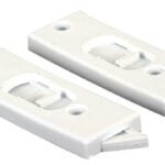 Prime-Line F 2627 Tilt Latch, Plastic, White, 1/PR